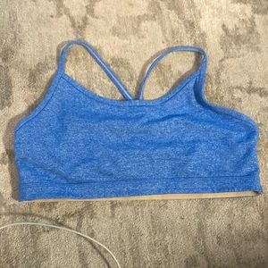 Lululemon blue workout top
